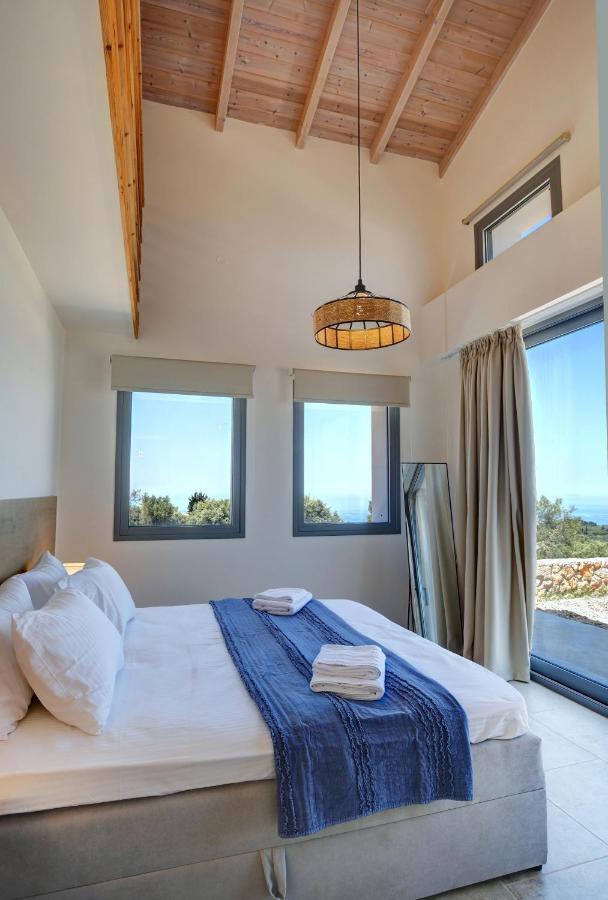 Tsakmakis Villas Luxury- Panoramic Sea View - Lefkada Tsoukaládhes Eksteriør bilde