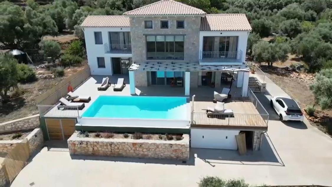 Tsakmakis Villas Luxury- Panoramic Sea View - Lefkada Tsoukaládhes Eksteriør bilde