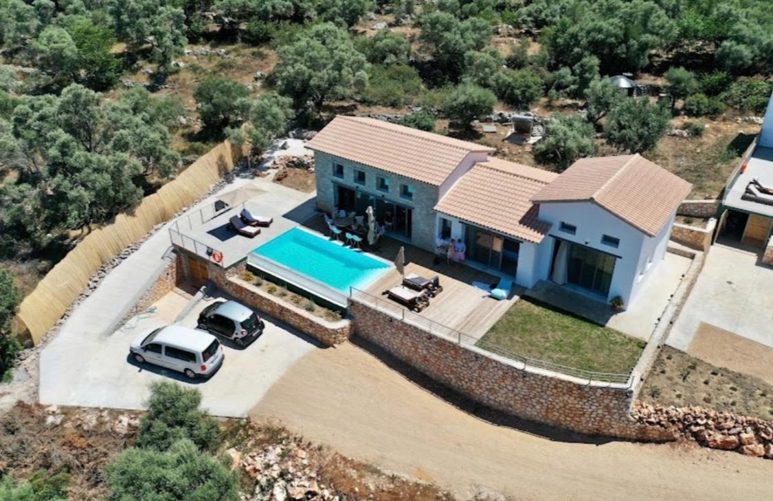 Tsakmakis Villas Luxury- Panoramic Sea View - Lefkada Tsoukaládhes Eksteriør bilde